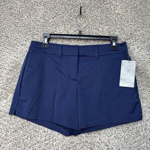 PGA Tour Golf Shorts Women's Size 2 Navy Blue Inseam 4.5" Pockets UPF 50 New